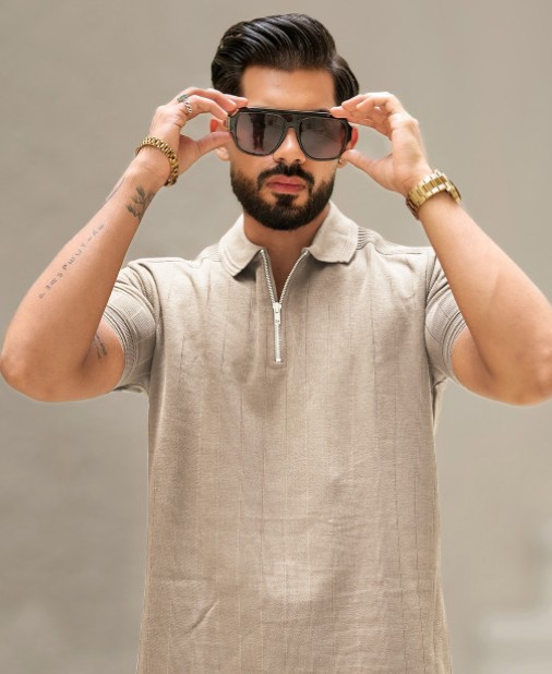 Polo Collar Cotton T-shirt - Image 2