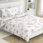 Double Bed Floral Bedsheet