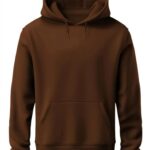brown hoodie