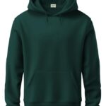 green hoodie