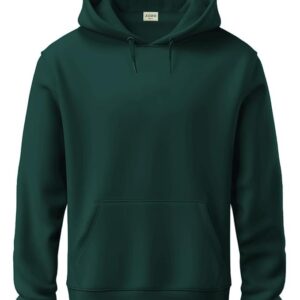 green hoodie