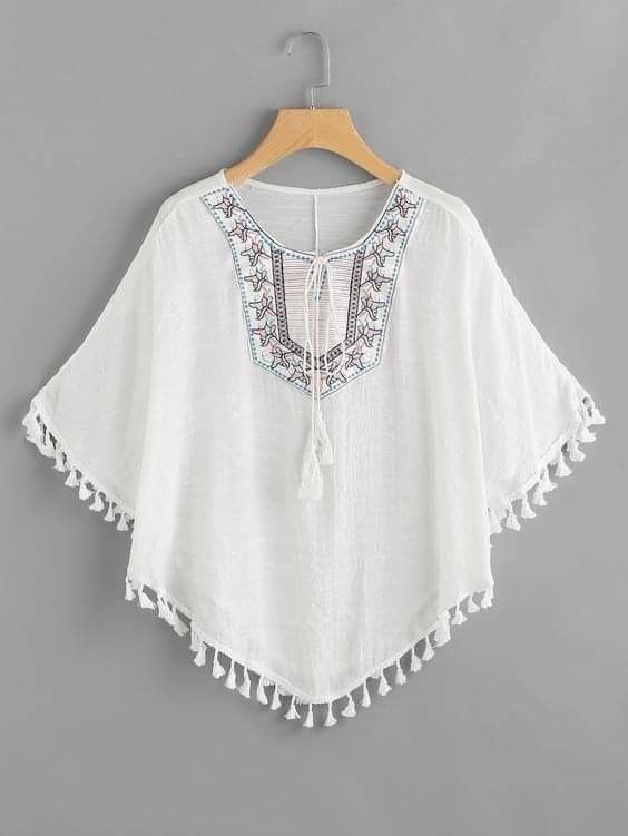 Boho-Style Blouse