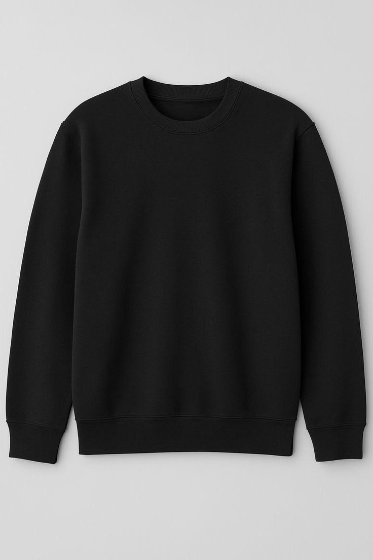 Black Sweatshirt for Men